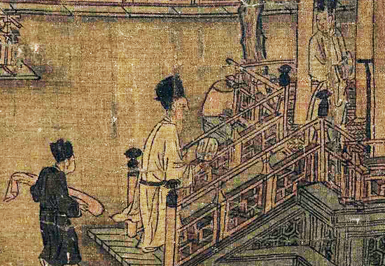 北宋 张先 《十咏图》传世孤品 吴兴南园美景 人物儒雅风流 气氛轻松愉快 太平盛世