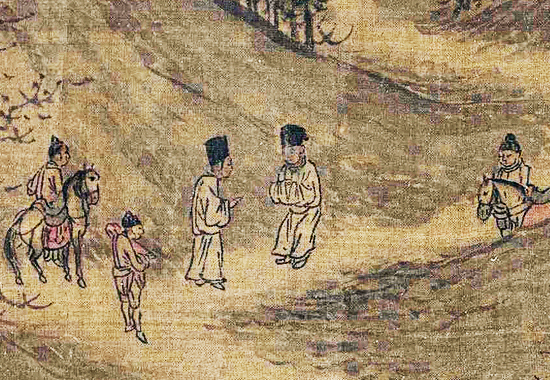 北宋 张先 《十咏图》传世孤品 吴兴南园美景 人物儒雅风流 气氛轻松愉快 太平盛世