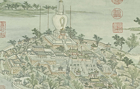 清 张若澄 《燕山八景图》北京故宫