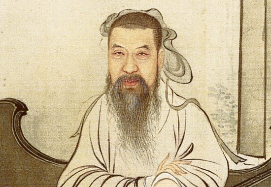 清 禹之鼎《王士祯放鸟图》《王士禛放鹇图》以景衬人、以景喻人