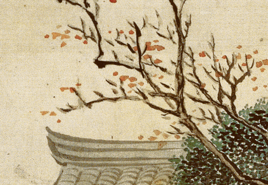 清 禹之鼎《王士祯放鸟图》《王士禛放鹇图》以景衬人、以景喻人