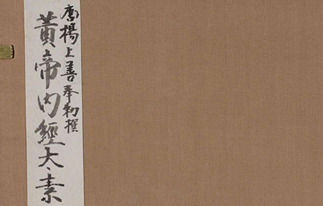 隋唐 杨上善《黄帝内经太素》世代中医学家奉为圣典 形神合一的生命观