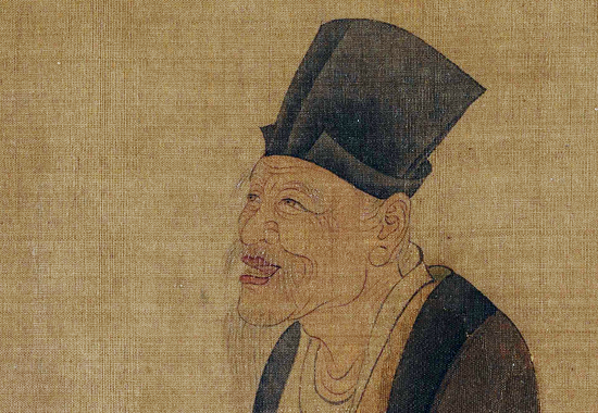 元 任仁发《张果见明皇图》绢本 怀旧寻梦的寄托所在 “八仙” 之一张果老谒见唐明皇