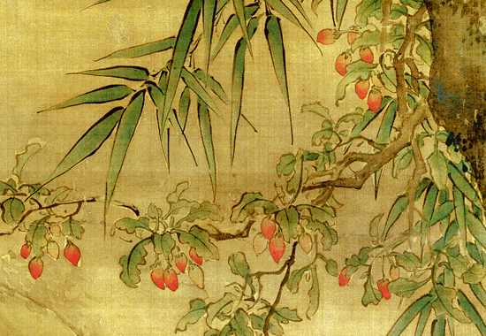 清 沈铨《蜂猴图》寓意“封侯”