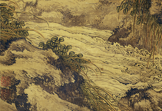 清 沈铨《桂鹤图》“南苹派” 写生画 “舶来画家第一”