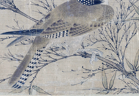 从宋元交替看文人画变革:赵孟頫《幽篁戴胜图》中竹子与戴胜鸟的完美结合竟有如此深意,引人深思