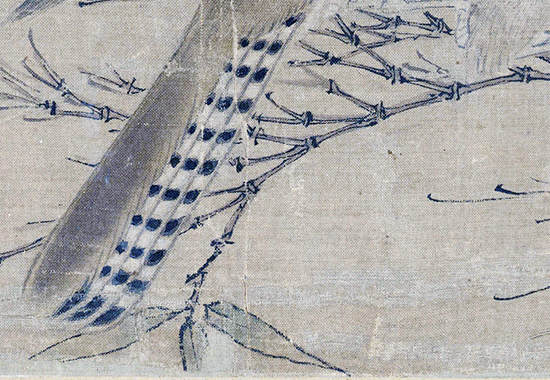 从宋元交替看文人画变革:赵孟頫《幽篁戴胜图》中竹子与戴胜鸟的完美结合竟有如此深意,引人深思