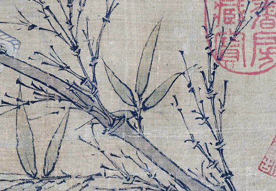 从宋元交替看文人画变革:赵孟頫《幽篁戴胜图》中竹子与戴胜鸟的完美结合竟有如此深意,引人深思
