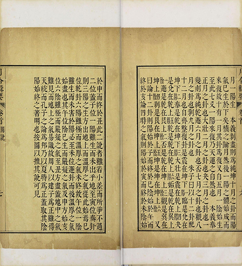 《月令辑要》清.李光地等撰.清康熙时期内府四色套印本 月令百科全书