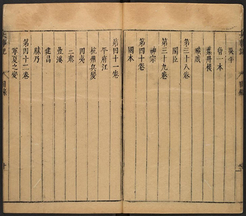 《皇明大事记》明·朱国祯撰.崇祯刻本 明代重要史书
