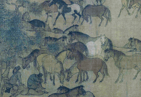 宋徽宗眼中的珍品:《临韦偃牧放图卷》为何让皇帝赞不绝口?