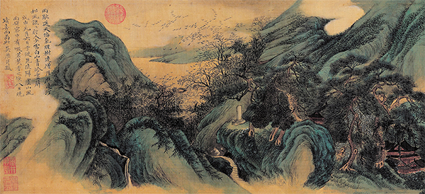 清代山水巅峰之作:《云白山青图卷》的独特魅力
