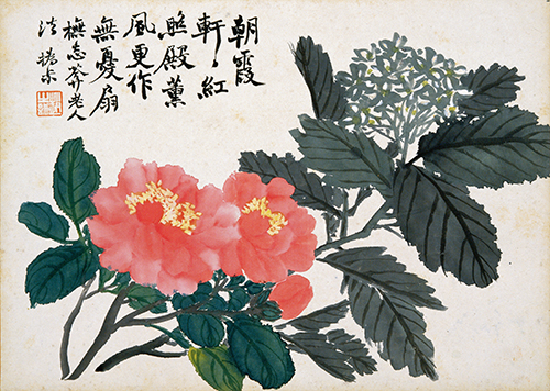 清 赵之谦《花卉图册十开》:金石书画独树一帜,赵之谦如何开创“海上画派”新纪元?