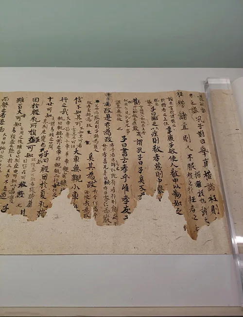 1300年前12岁唐朝小学生卜天寿5米长的家庭作业写了些啥?为何成为博物馆的镇馆之宝?的配图5-墨韵书香