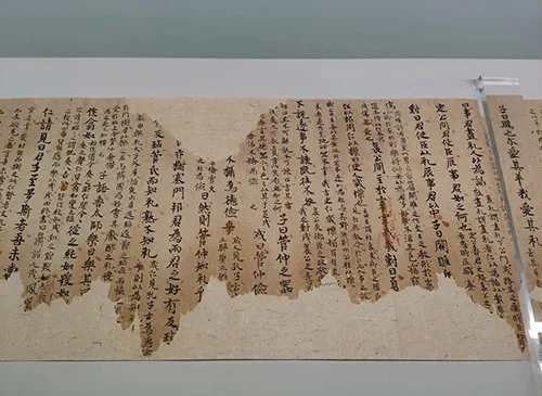 1300年前12岁唐朝小学生卜天寿5米长的家庭作业写了些啥?为何成为博物馆的镇馆之宝?的配图11-墨韵书香