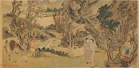 从《莺莺传》到《西厢记》:仇英笔下的爱情传奇的配图9-墨韵书香