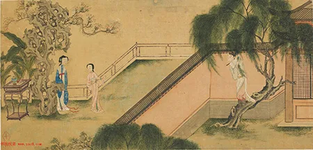 从《莺莺传》到《西厢记》:仇英笔下的爱情传奇的配图11-墨韵书香