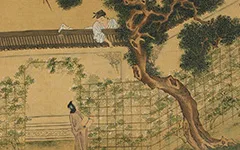 从《莺莺传》到《西厢记》:仇英笔下的爱情传奇的配图-墨韵书香