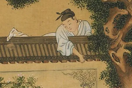 从《莺莺传》到《西厢记》:仇英笔下的爱情传奇的配图-墨韵书香