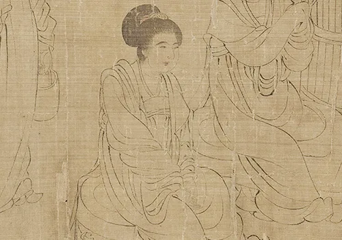 穿越千年,走进周文矩《宫中图》的宫廷生活场景的配图8-墨韵书香