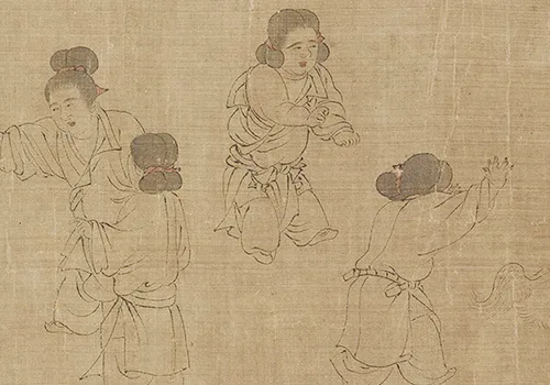 穿越千年,走进周文矩《宫中图》的宫廷生活场景的配图12-墨韵书香