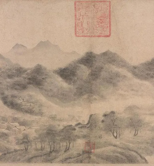 米点山水的艺术价值几何，鲁迅为什么会坚决否定米点山水？的配图3-墨韵书香