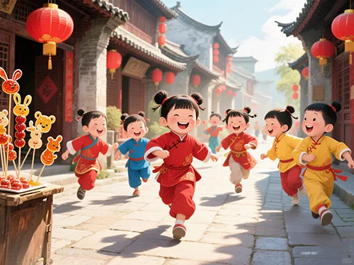 古代小孩咋过“六一儿童节“?看完古籍记载我酸了!的配图-墨韵书香