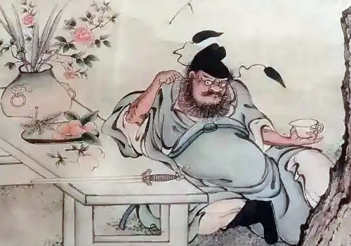 唐玄宗梦见大鬼捉小鬼,画家画出 “钟馗” 火遍全国的配图-墨韵书香