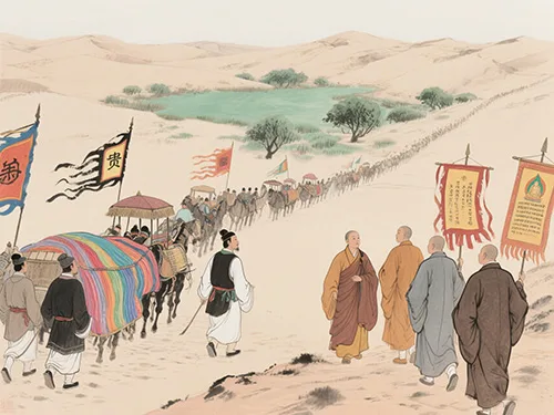 古早版 “龙象之争”:从竹简到贝叶经的千年 battle 自古以来中印较量的配图2-墨韵书香