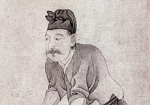 元 赵孟頫《饮马图》纸本 欣赏的配图3-墨韵书香