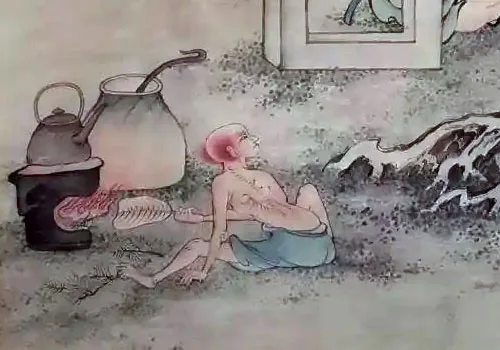 唐玄宗梦见大鬼捉小鬼,画家画出 “钟馗” 火遍全国的配图2-墨韵书香