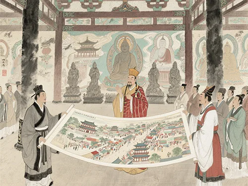 古早版 “龙象之争”:从竹简到贝叶经的千年 battle 自古以来中印较量的配图3-墨韵书香