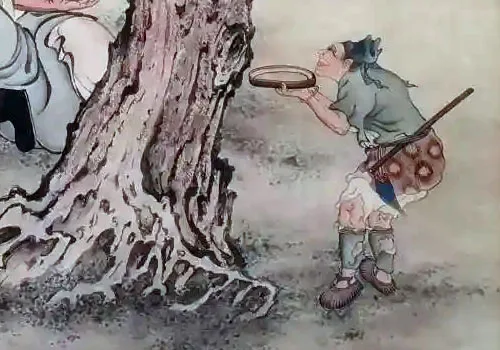 唐玄宗梦见大鬼捉小鬼,画家画出 “钟馗” 火遍全国的配图3-墨韵书香