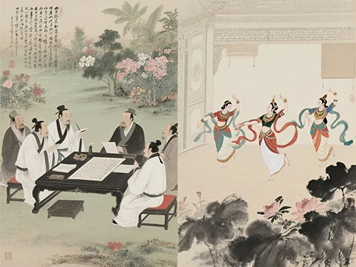 古早版 “龙象之争”:从竹简到贝叶经的千年 battle 自古以来中印较量的配图7-墨韵书香