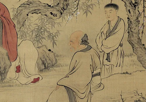 清 徐冈《三星图》清朝这幅画原来在偷偷送祝福的配图5-墨韵书香