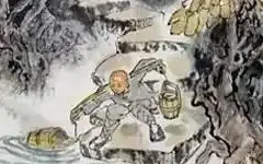 皇帝出怪题,画师被逼疯,一幅挑水画竟成千古绝唱的配图-墨韵书香