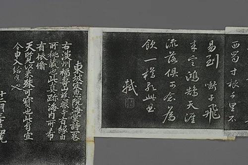 东坡先生的海棠心事:被贬后,我把孤独说给花儿听 《定惠院海棠诗卷》的配图9-墨韵书香