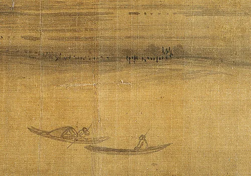 千年古画里的 “秋日私语”:看北宋画家如何用 “蟹爪树枝” 画出深秋孤寂与人生哲思的配图-墨韵书香