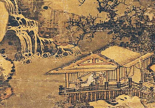 《雪山行旅图》：元代冷门大师笔下的风雪千年的配图2-墨韵书香