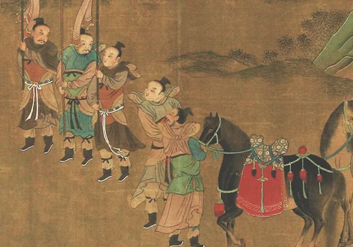 「飞熊入梦」千年传奇:刘松年画里的姜子牙,藏着中国人的求贤理想的配图8-墨韵书香