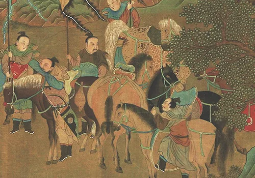 「飞熊入梦」千年传奇:刘松年画里的姜子牙,藏着中国人的求贤理想的配图9-墨韵书香