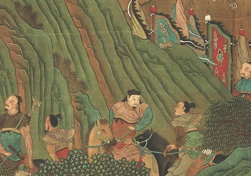 「飞熊入梦」千年传奇:刘松年画里的姜子牙,藏着中国人的求贤理想的配图10-墨韵书香