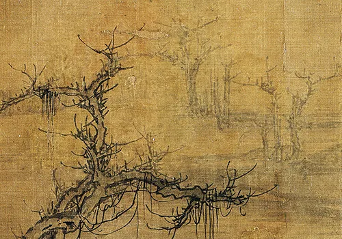 千年古画里的 “秋日私语”:看北宋画家如何用 “蟹爪树枝” 画出深秋孤寂与人生哲思的配图5-墨韵书香