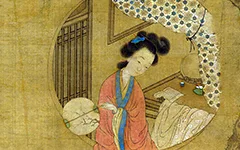 17 岁天才少年画的李香君,让 12 位名家抢着题字,咋这么牛?的配图-墨韵书香