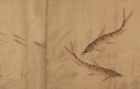 元 周东卿 鱼乐图卷纸本32.1x1122 历代国画 第3张-墨韵书香 元 周东卿 鱼乐图卷纸本32.1x1122