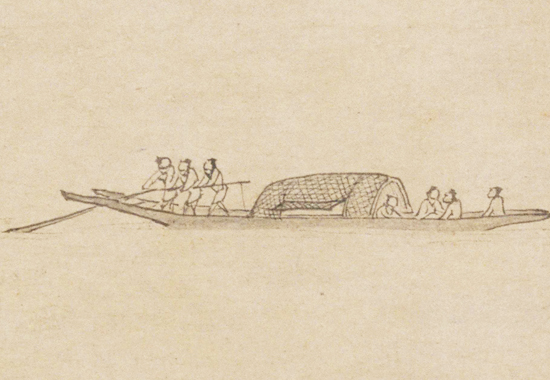 元 盛懋 秋江待渡图轴纸本112.5x46.3 清宫旧藏 元 盛懋 秋江待渡图轴纸本112.5x46.3 清宫旧藏