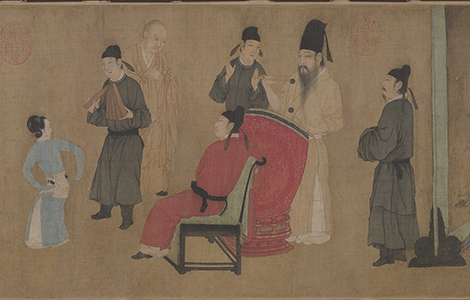 五代南唐名家 顾闳中 绘制中国十大传世名画之一 五代南唐名家 顾闳中 绘制中国十大传世名画之一