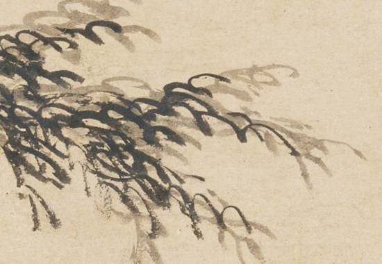 元 盛懋 秋江待渡图轴纸本112.5x46.3 清宫旧藏 元 盛懋 秋江待渡图轴纸本112.5x46.3 清宫旧藏