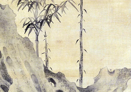 《竹石图》:从元末战火中闯出的丹青传奇 历代国画 第4张-墨韵书香